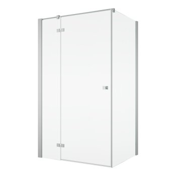 Душевая стенка Sanswiss Annea, 80×200 см, стекло 6 мм, профиль полированный глянец